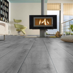 ROBUSTO PLANK SUMMER OAK GREY LAMINATE FLOORING AC5