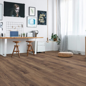 METRO PLUS PLANK VIVERO OAK DARK LAMINATE FLOORING AC5