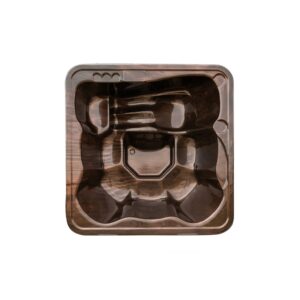 Acrylic square hot tub with external heater - Image 23