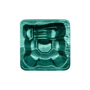 Acrylic square hot tub with external heater - Image 24