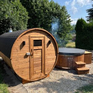 Barrel garden sauna - Image 8