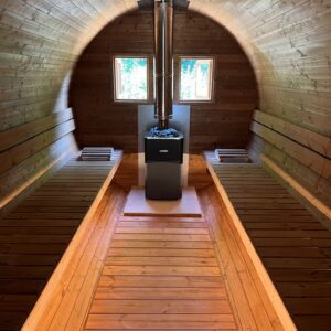 Barrel garden sauna - Image 9