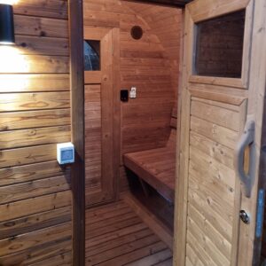 Barrel garden sauna - Image 19