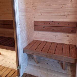 Barrel garden sauna - Image 29