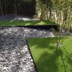 Corten Steel Outside Corner Set Top Edge (300 x 300 x 390 x 3mm) - Image 3