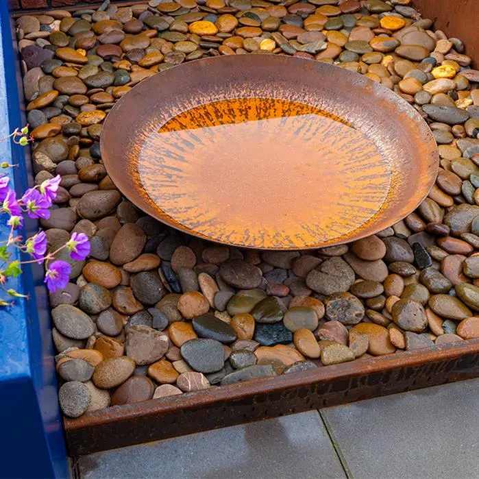 Corten Steel Set Top Edge (2300 x 3 x 390mm) - Image 3