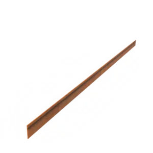 Corten Steel Flattened Top Edge (2300 x 2 x 70mm)