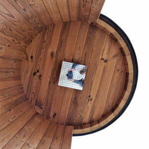 Outdoor Wooden Shower - Image 8