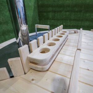 Round polypropylene hot tub - Image 10