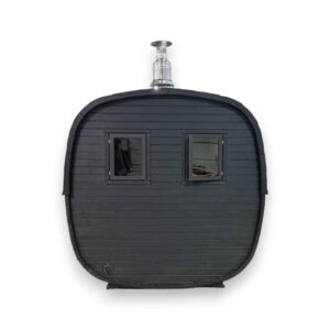 Square outdoor sauna - Image 3