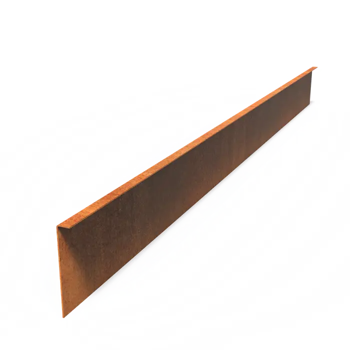 Corten Steel Set Top Edge (2300 x 3 x 200mm)
