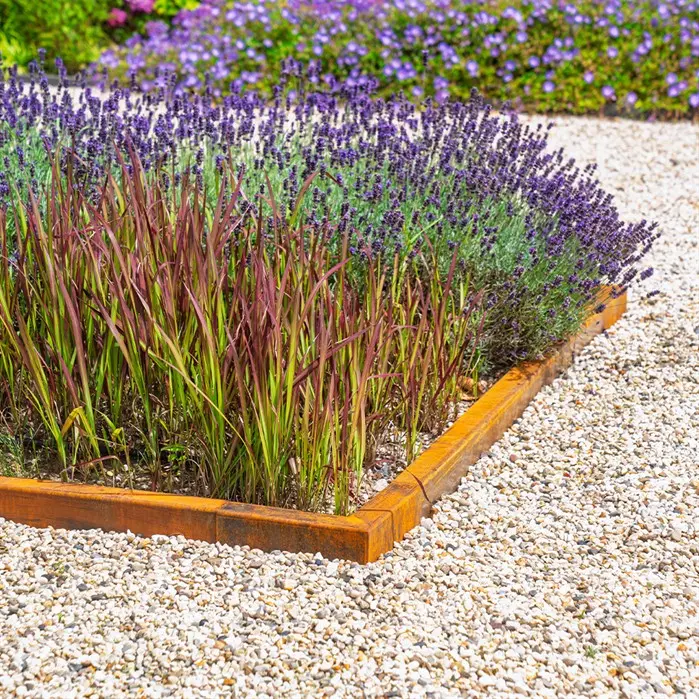 Corten Steel U-Profile Straight Edge (2300 x 2 x 50 x 54 x 50mm) - Image 4