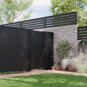 DuraPost Sleek Aluminium Privacy Fence Panel - Image 2